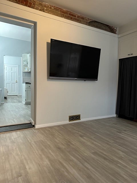 Back room TV living space