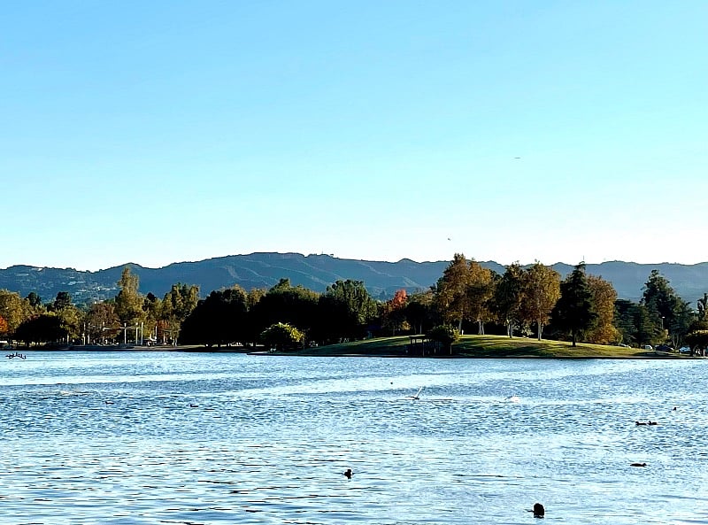 Nearby Lake Balboa Park