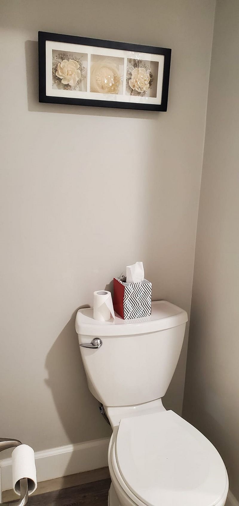 Toilet area