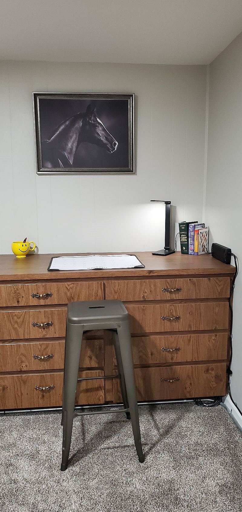 Desk area