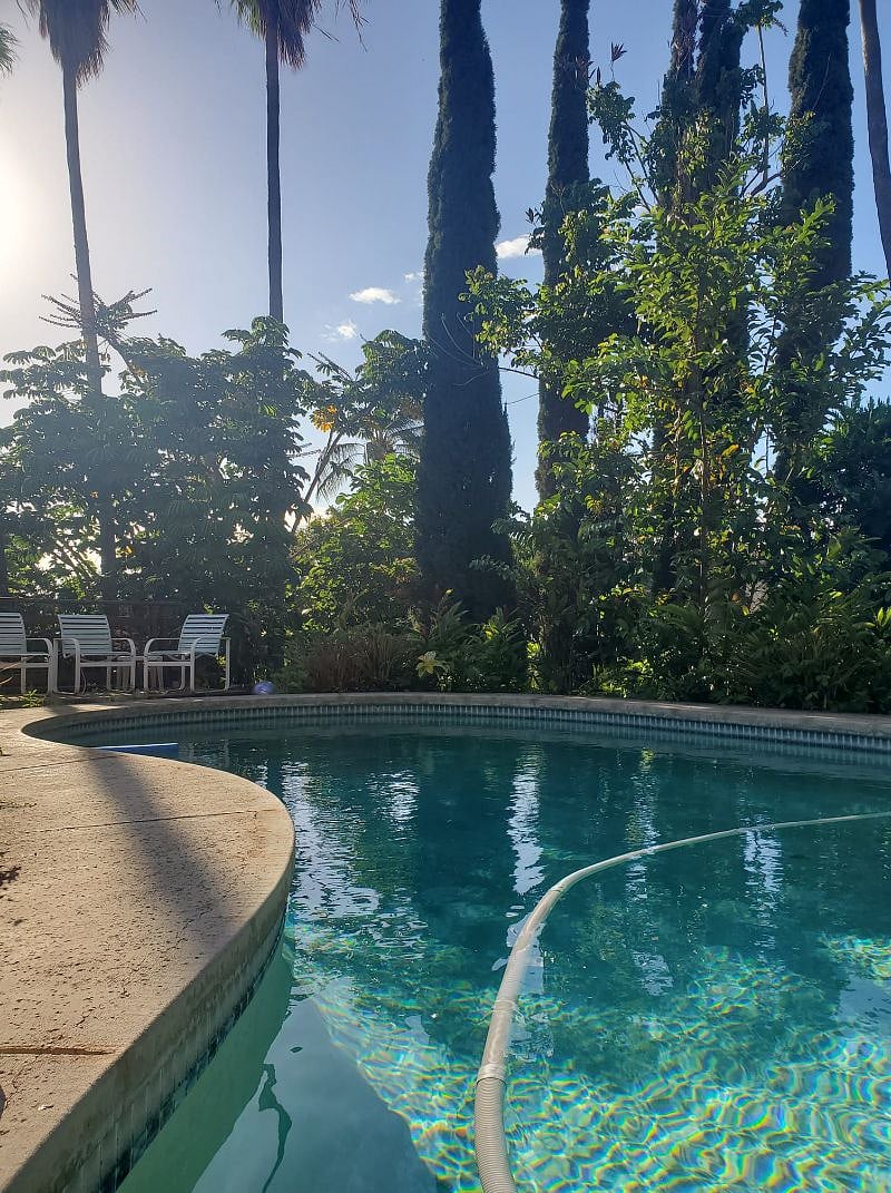 poolside