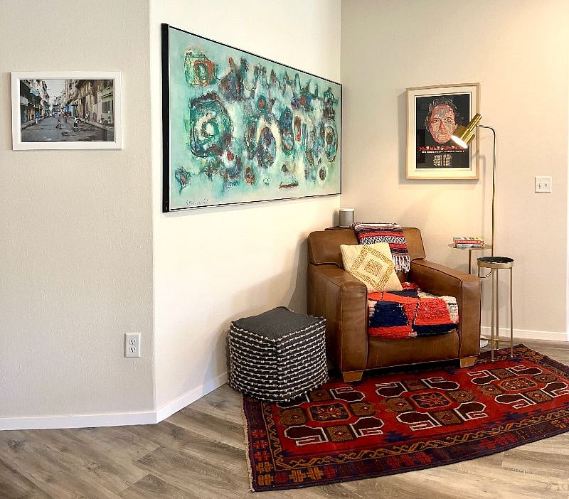 reading / coffee nook