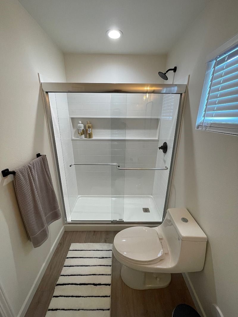 Large shower