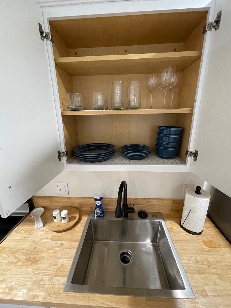 Stocked with all the necessities.