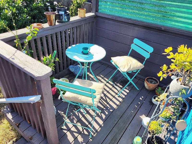 Sunny deck