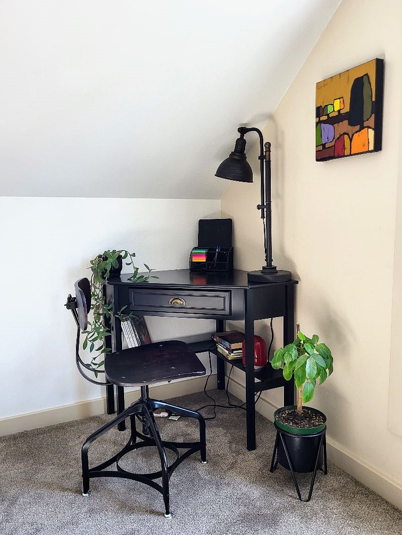 Desk in the den