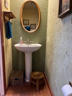 first floor guest bath