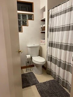 your private bath