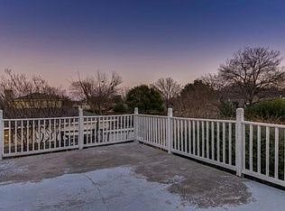 Private deck off master bedroom 