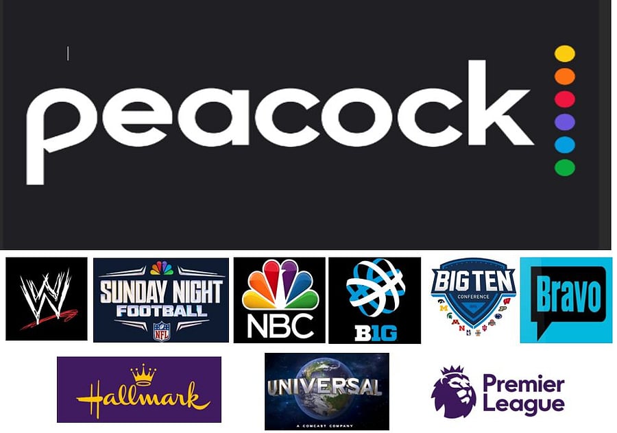 Peacock available on all six smart TV'S