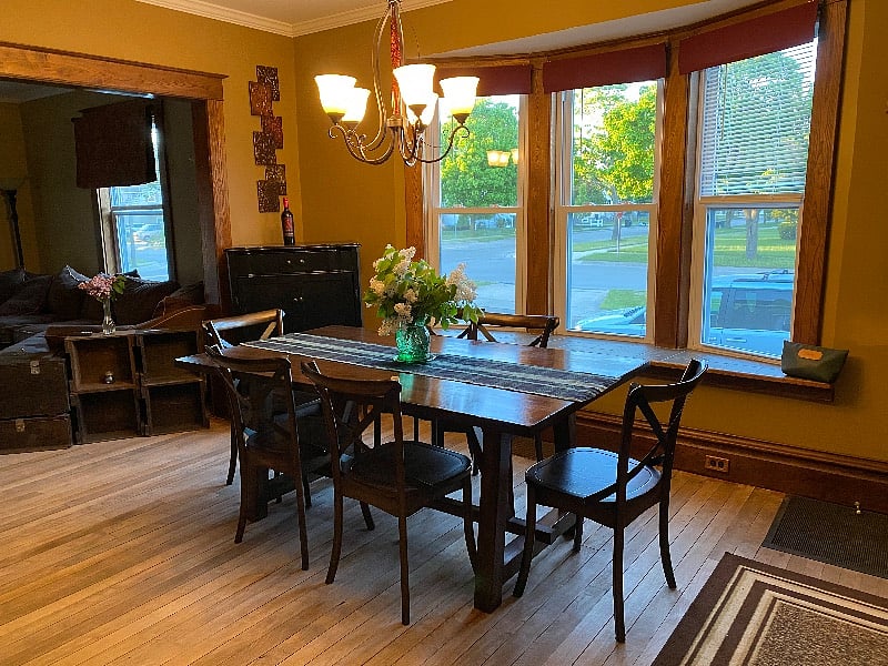 Dining Room - All natural original Woodwork