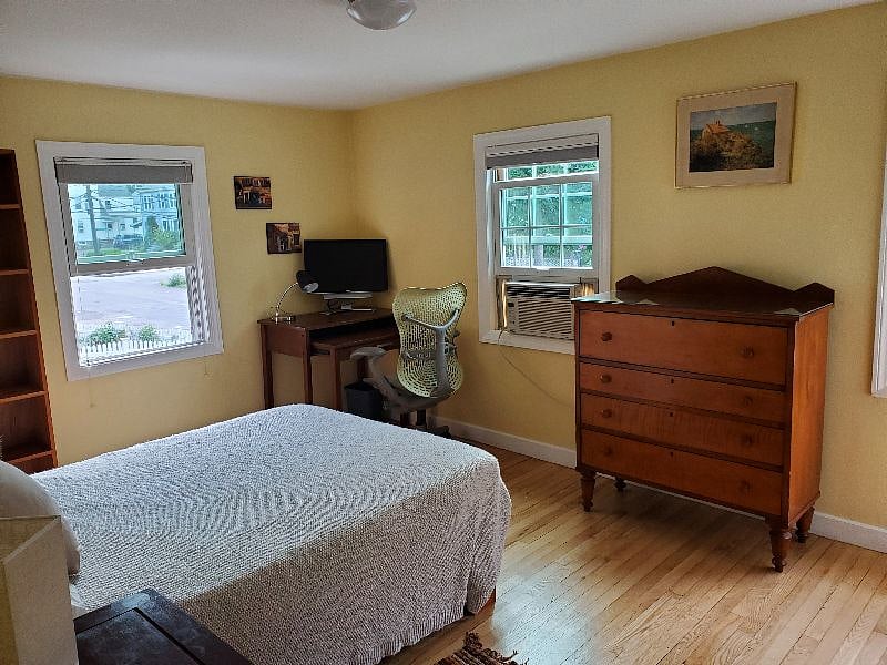 Your bedroom, seen from door