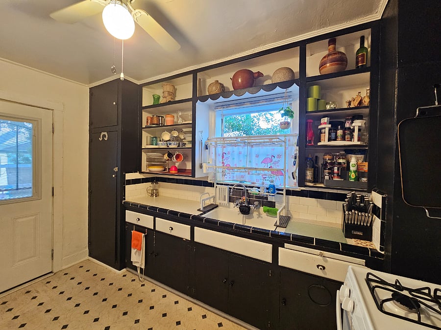 All dishware and cookware provided.