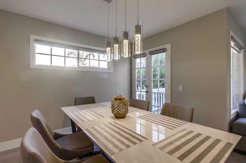 Dining Area and 2nd Floor patio door.