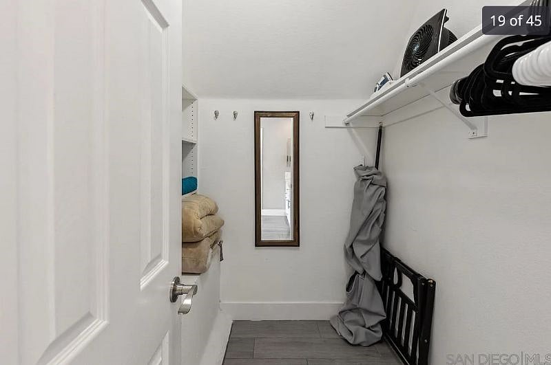 Master Bedroom closet.
