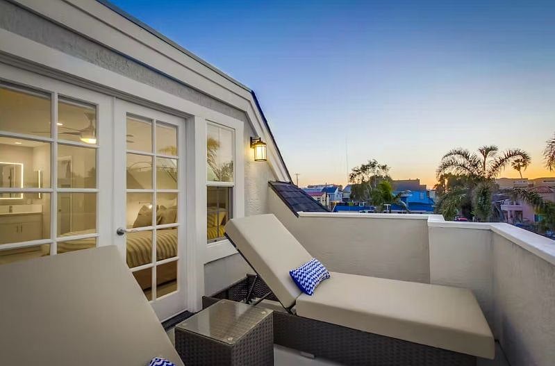 Patio from Master Bedroom on 3rd floor.