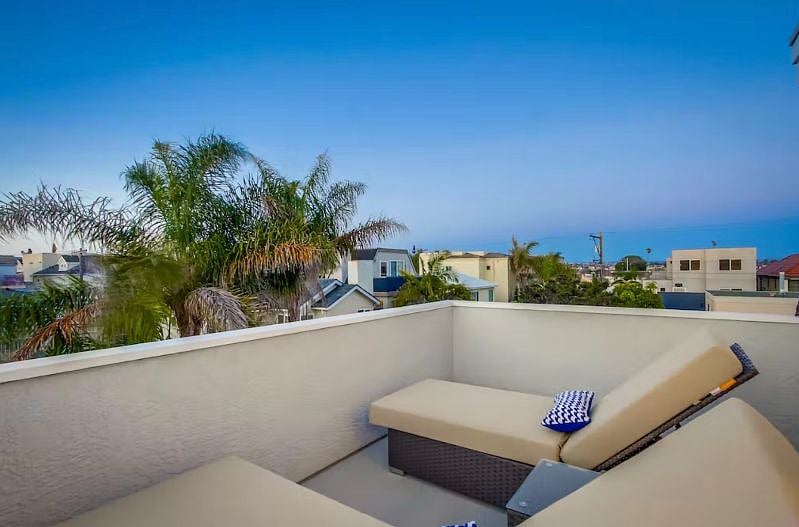 Patio from Master Bedroom on 3rd floor.