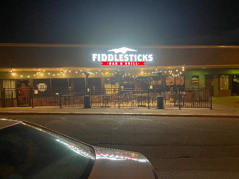 Neighborhood bar and grill two minutes from the property