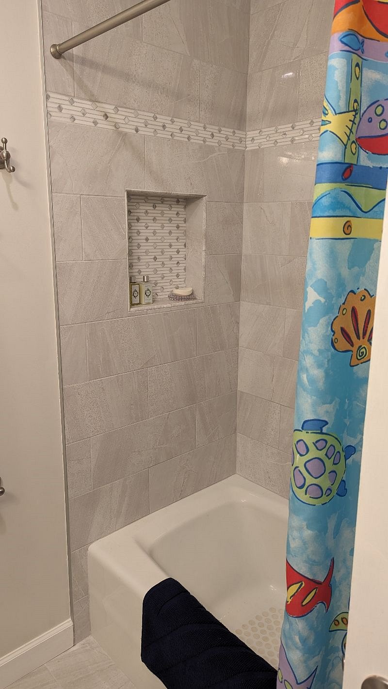 Main level hall bath