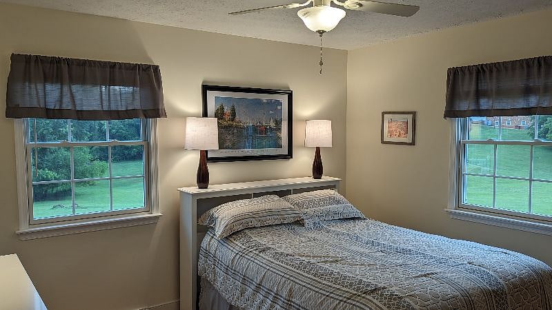 Main level master bedroom