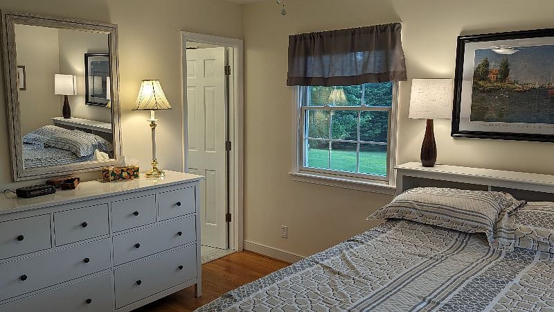 Main level master bedroom