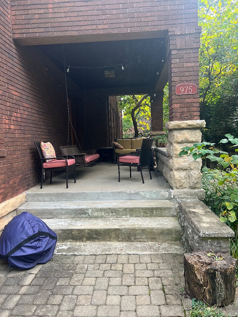 fromt porch