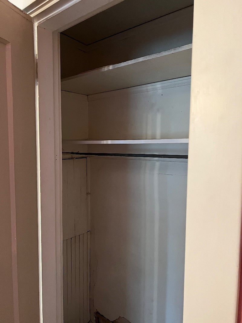 2nd floor bedroom large closet