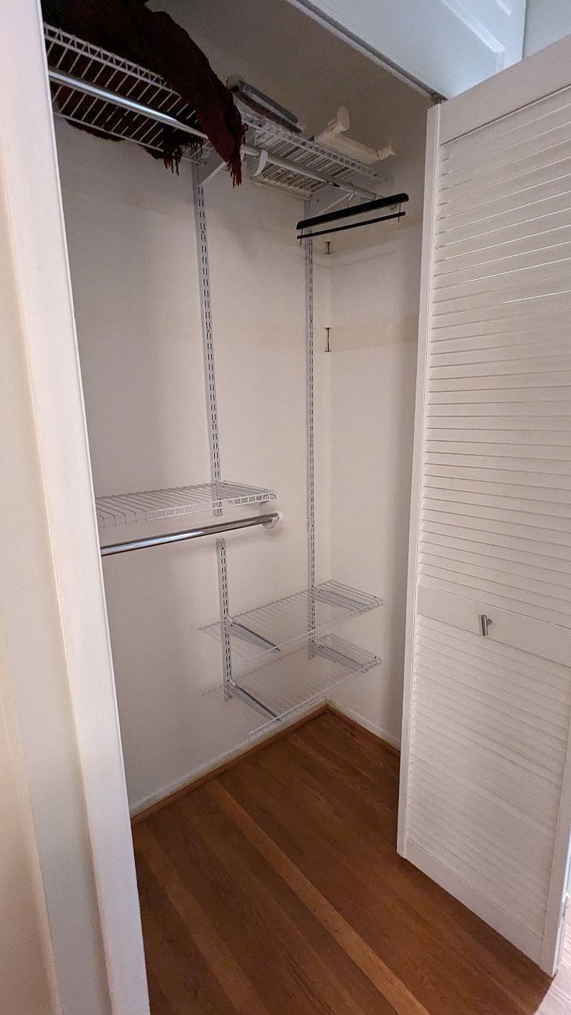 Your bedroom closet.