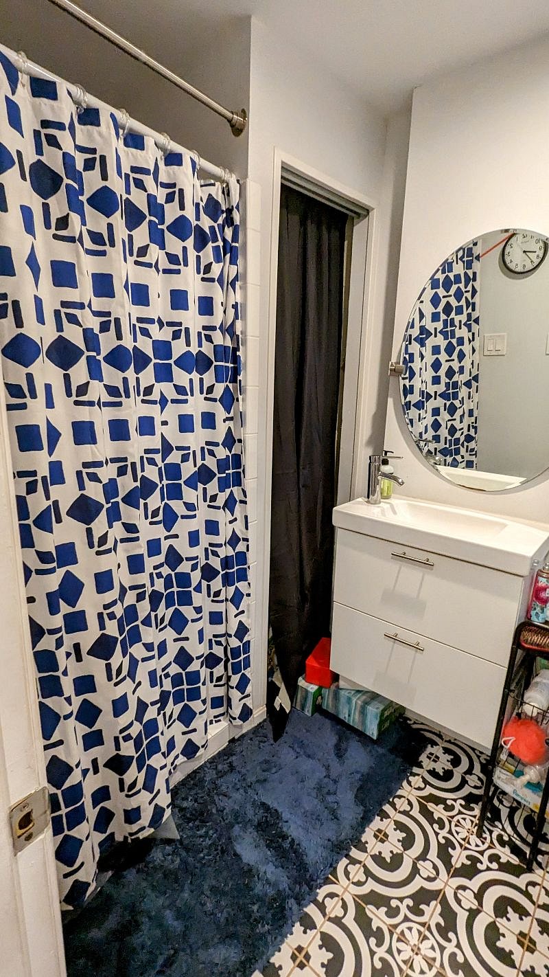 Downstairs bathroom.
Possibly your shower