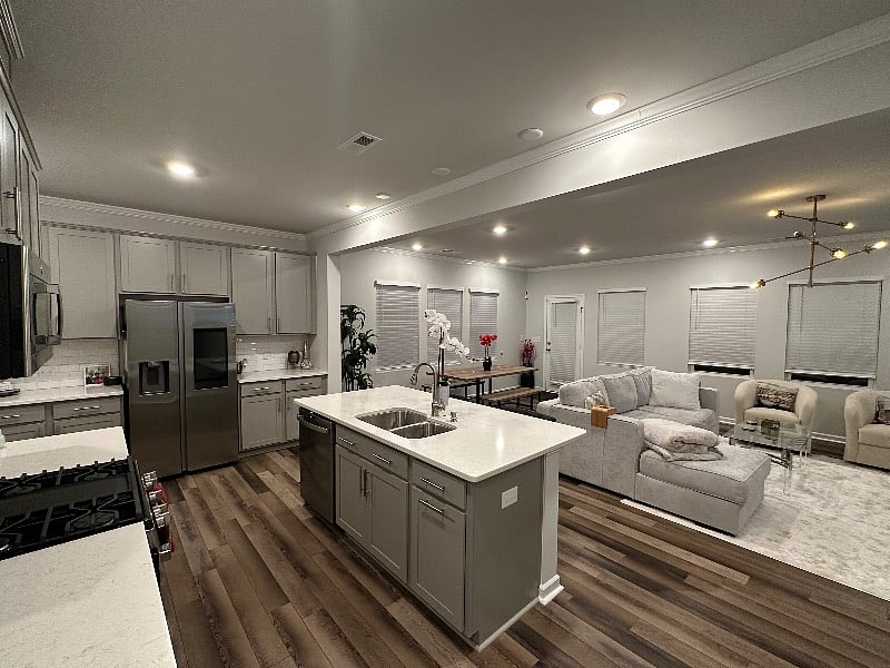 Additional cabinet space available