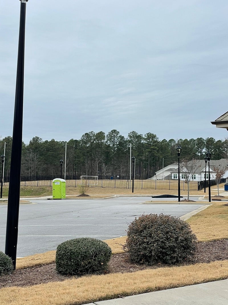 Community soccer field