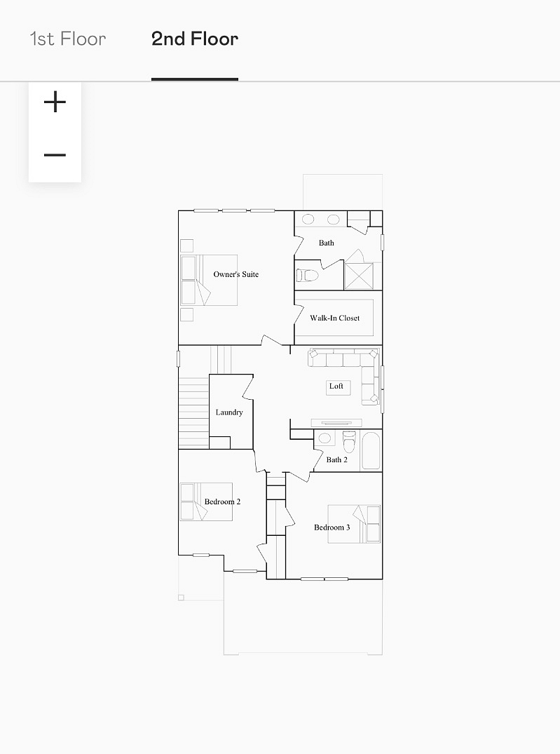 Floor plan: 2nd floor