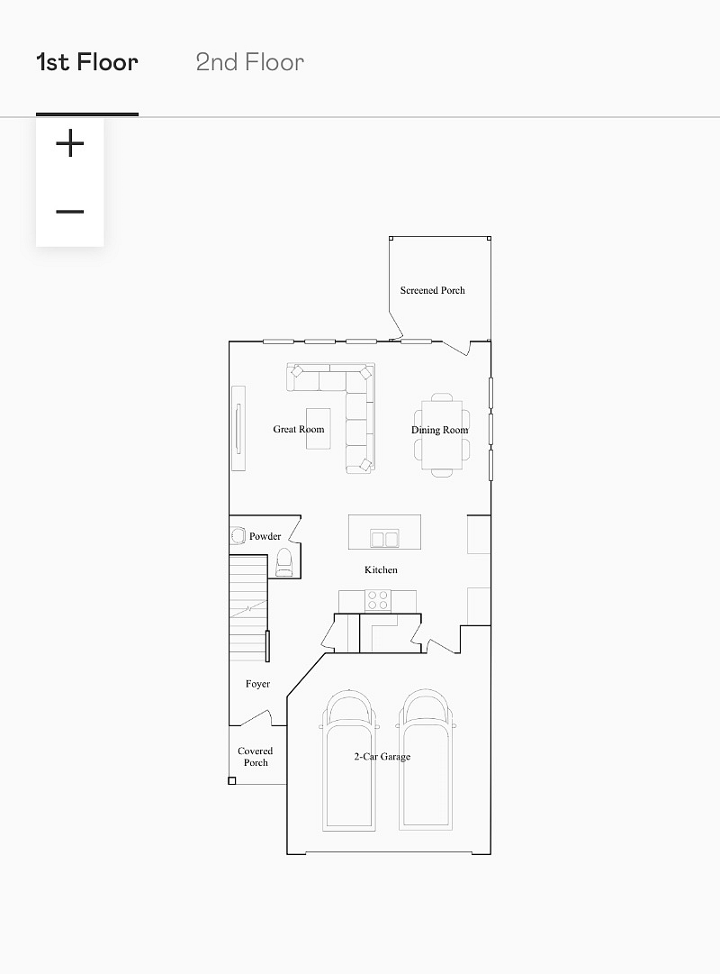 Floor plan: 1st floor