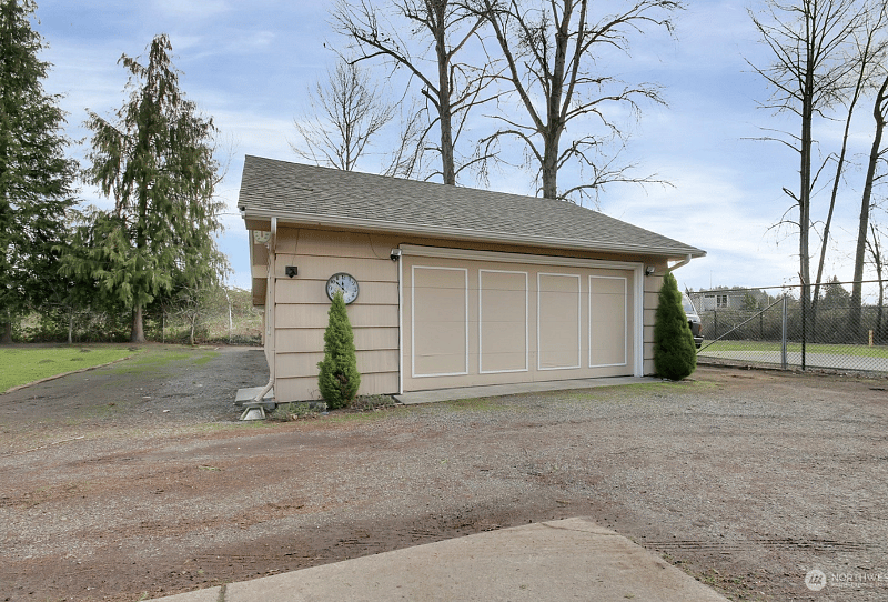 3 garage spaces and extra storage areas for a fee available