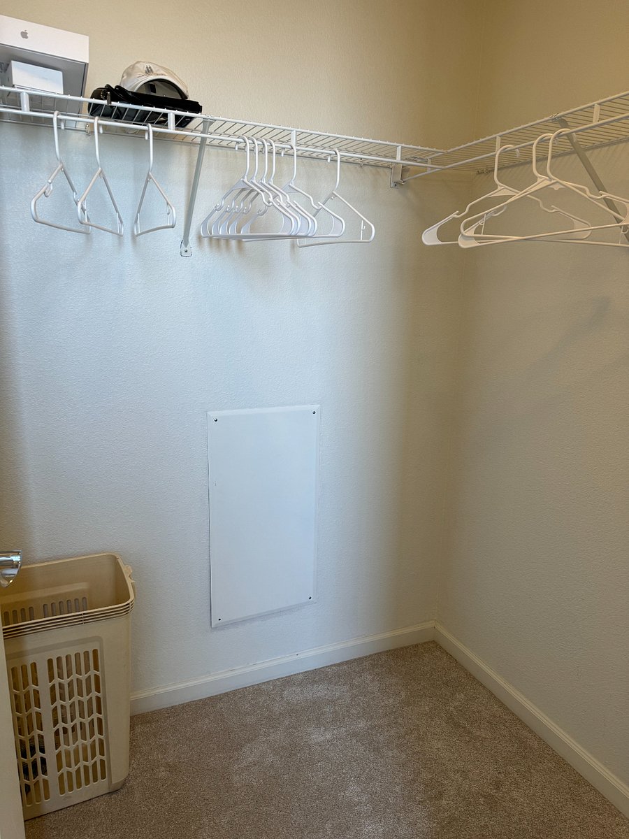 Master closet
