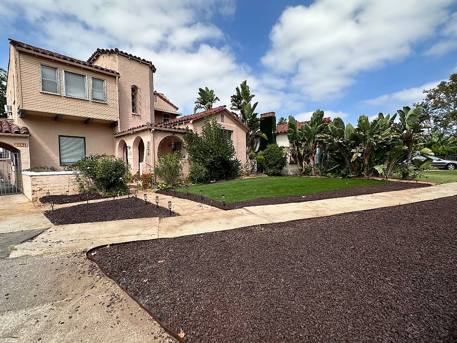 Front of the primary occupied residence.