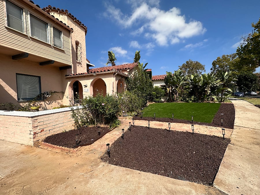 Front of the primary occupied residence.