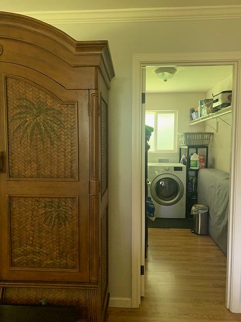 Laundry room enter from Master bedroom