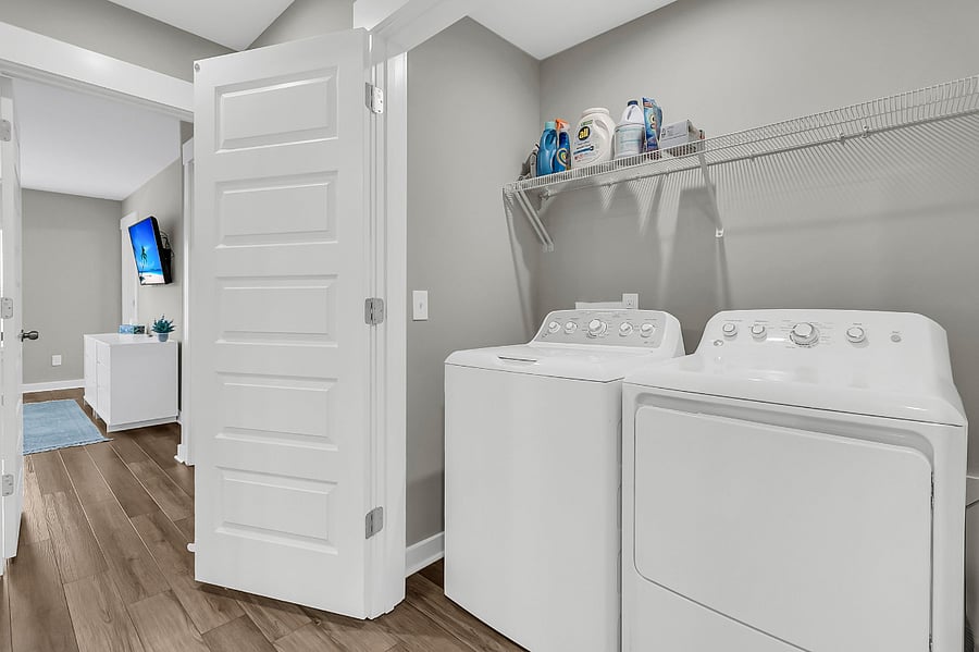 In-unit washer and dryer