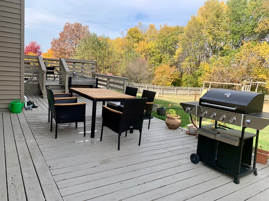 Back yard patio
