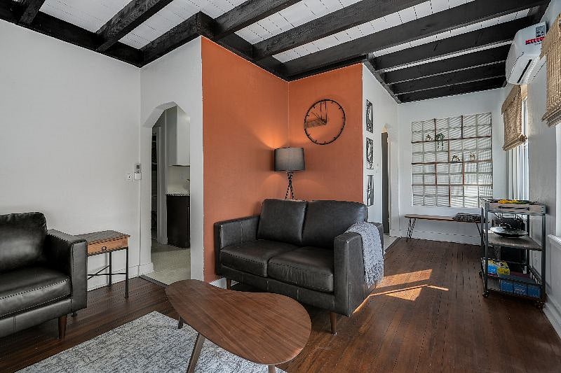 High ceilings, bamboo shades and warm colors tempt a nap if the lake views don't draw you outside