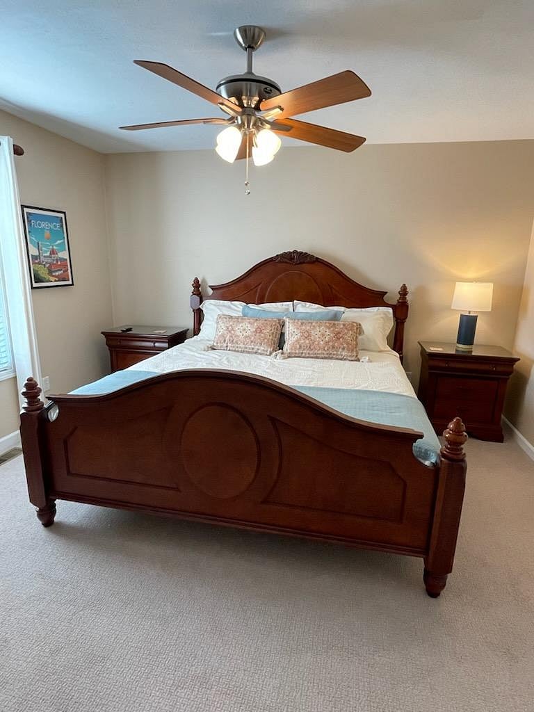 King bed, Smart TV, private bath