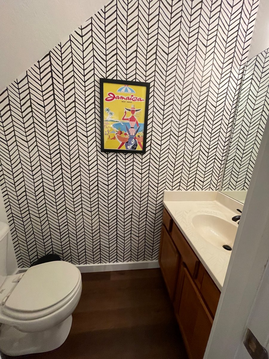 Main level half bath
