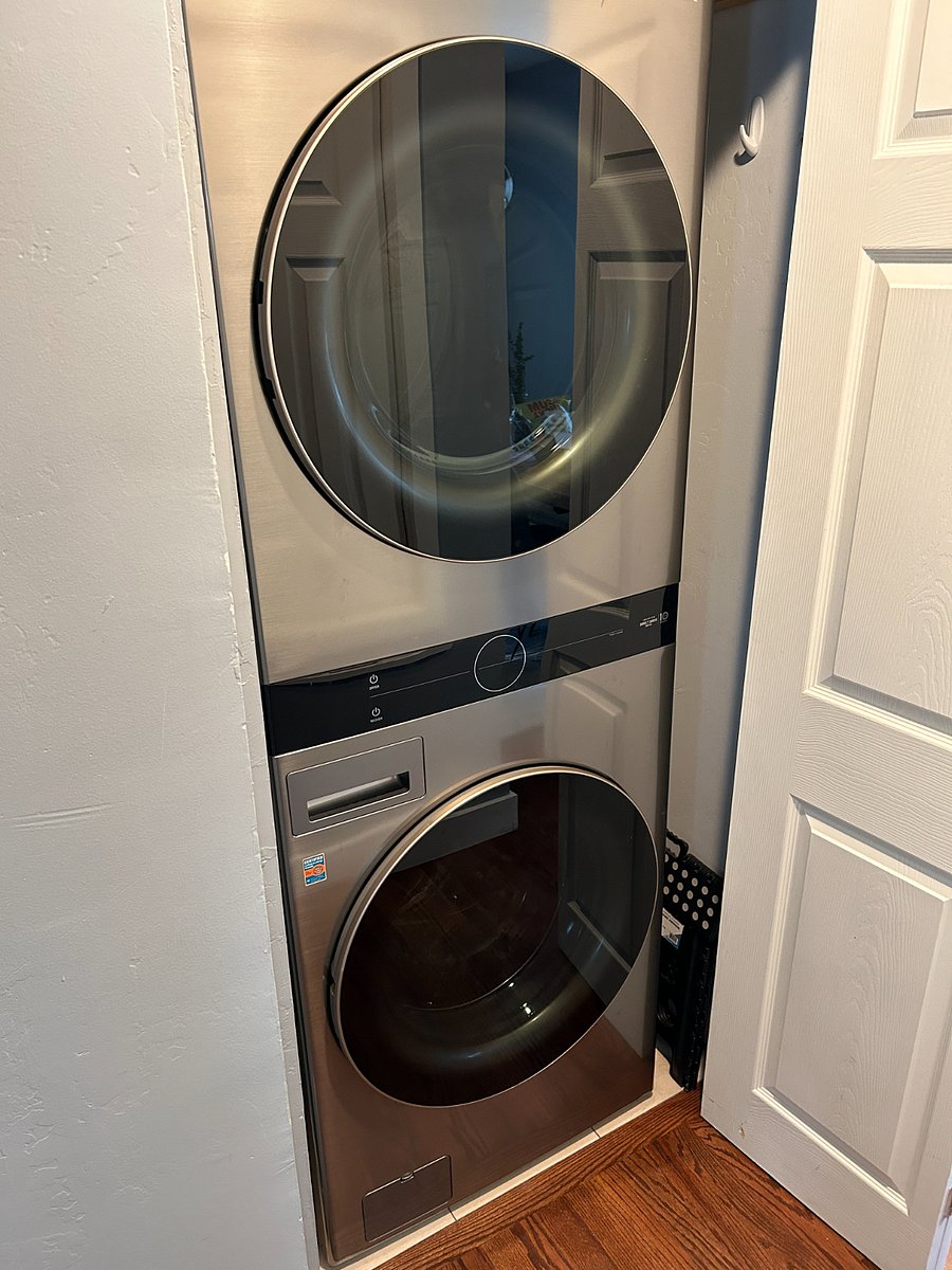 Brand new LG Washtower front load washer and dryer Full sized washer and dryer on main level