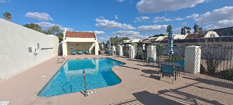 Gated community pool