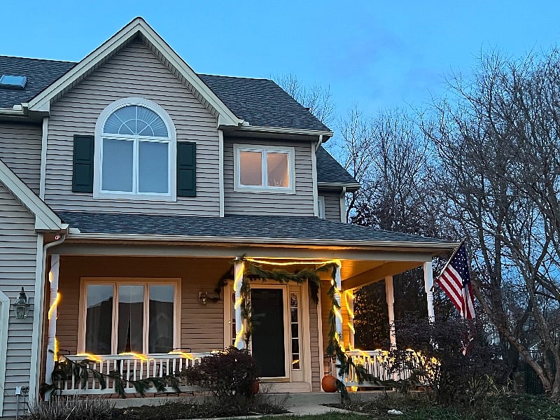 Front of my home that I have lived in since 2000. Pres of my HOA board.