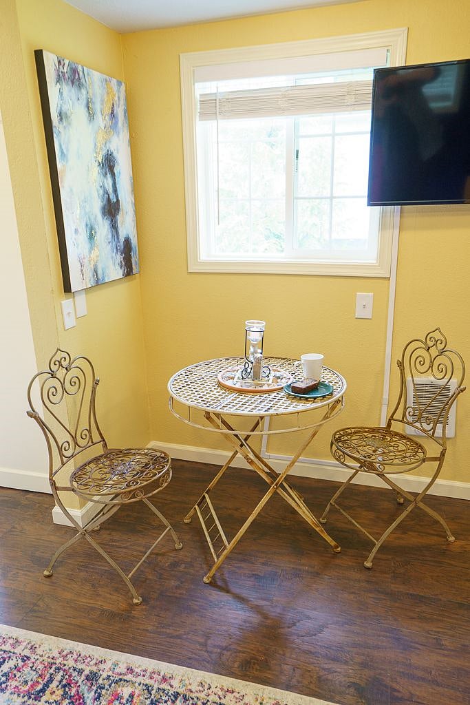Cute little bistro table and chairs