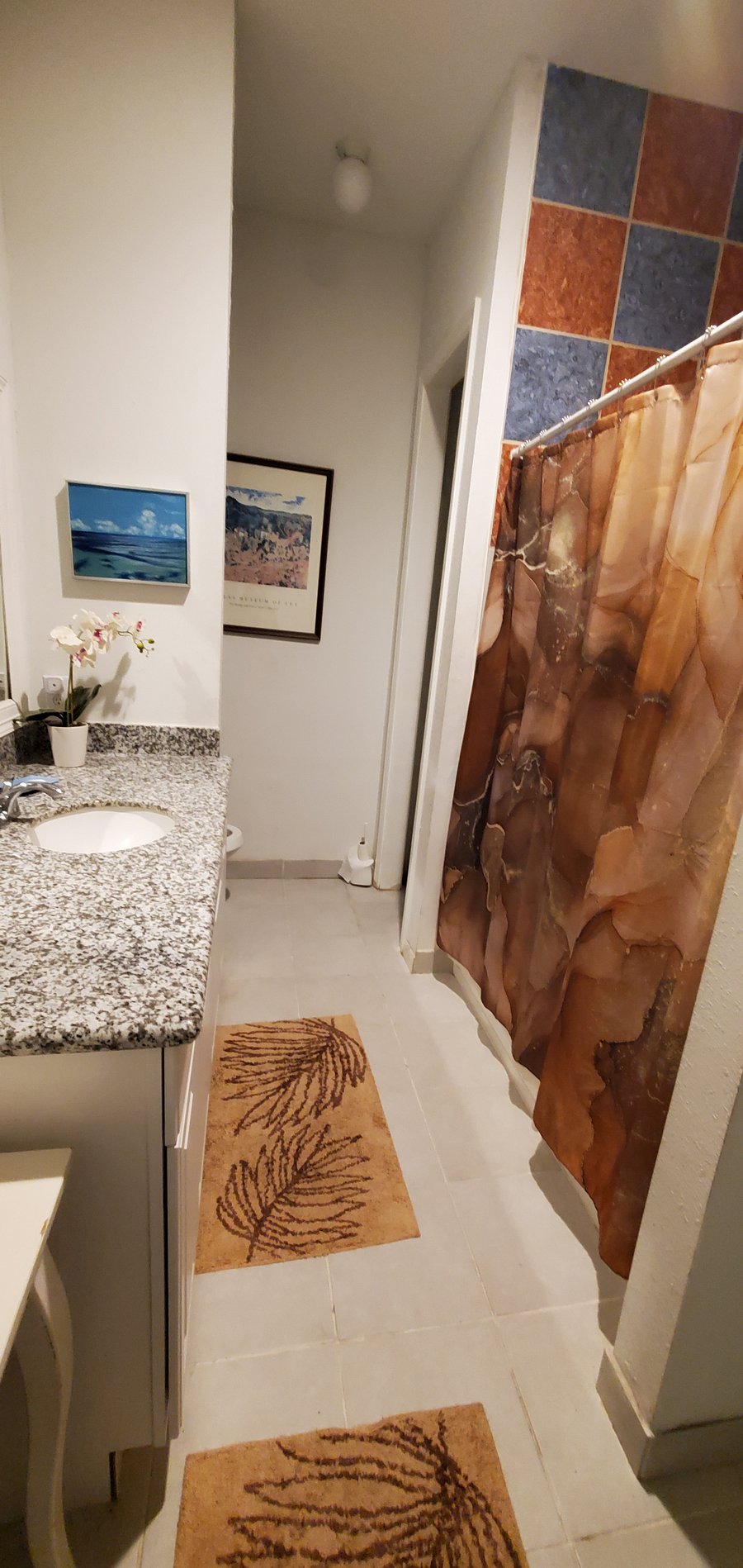 ANOTHER VIEW OF RESTROOM.
