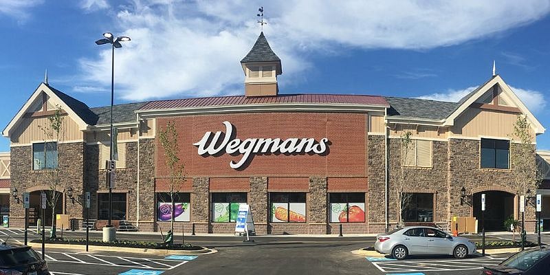 Wegmans grocery (3 min. drive)