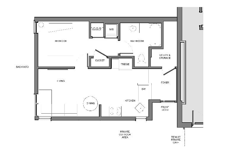 Apartment plan.